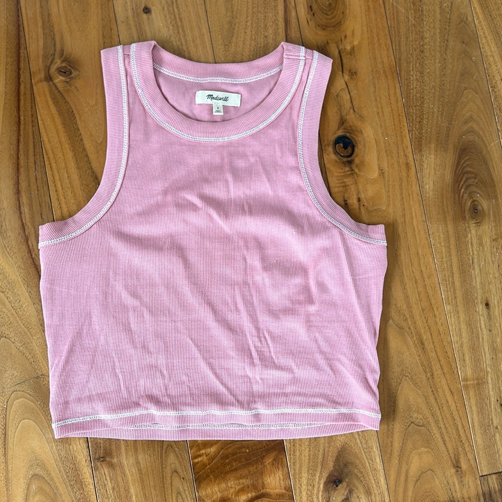 Madewell cropped tank